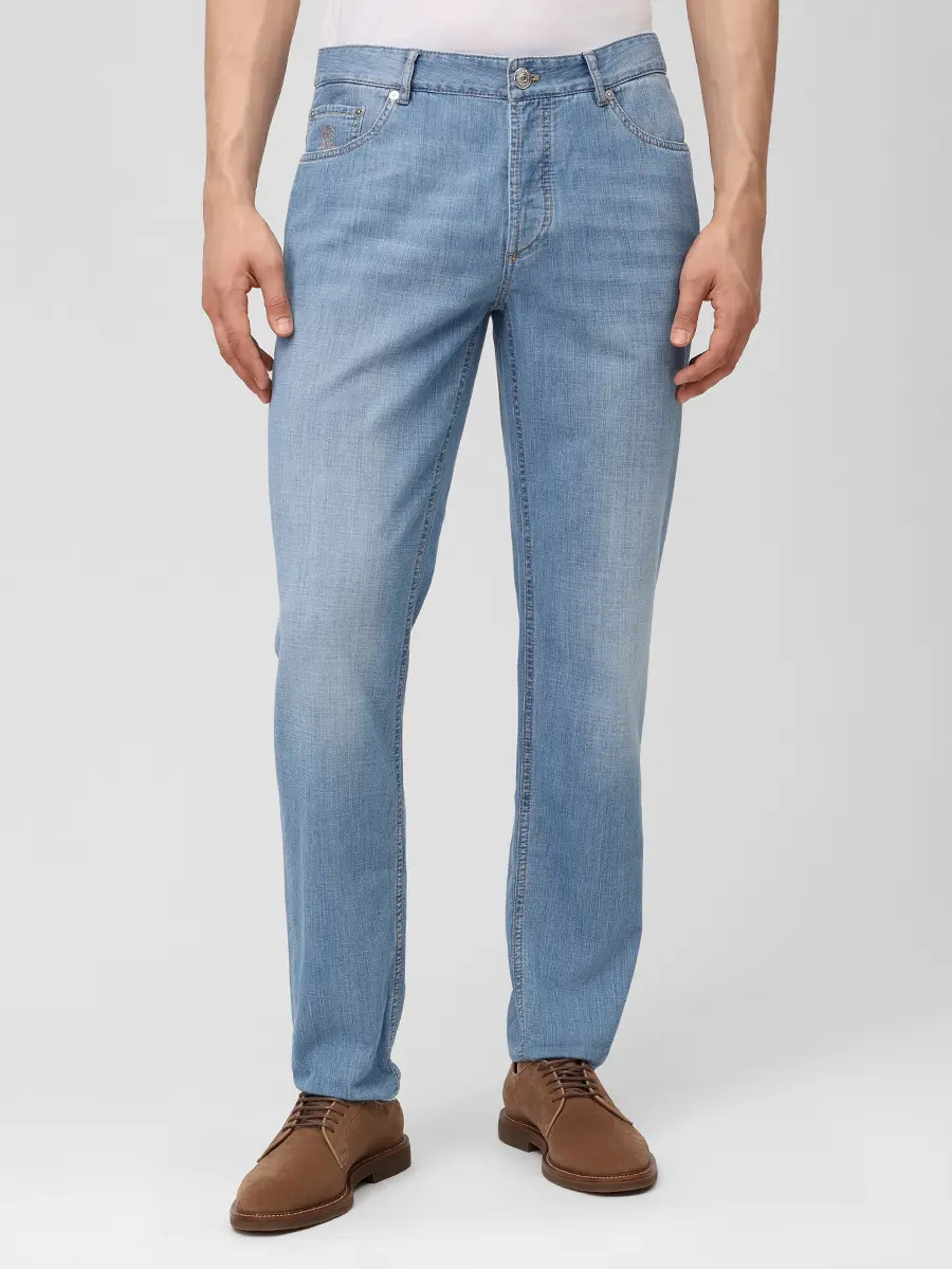 Джинсы Regular Fit хлопковые