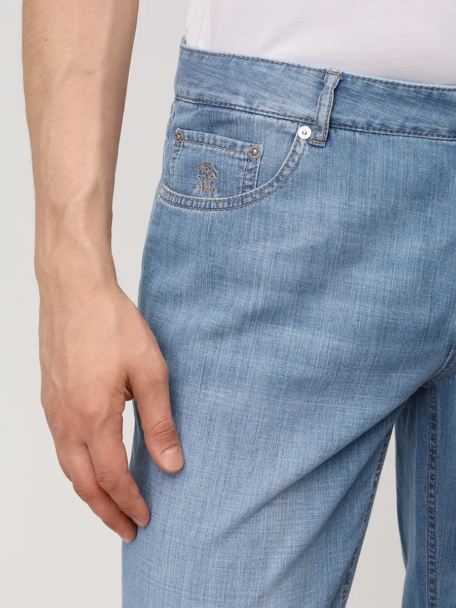 Джинсы Regular Fit хлопковые