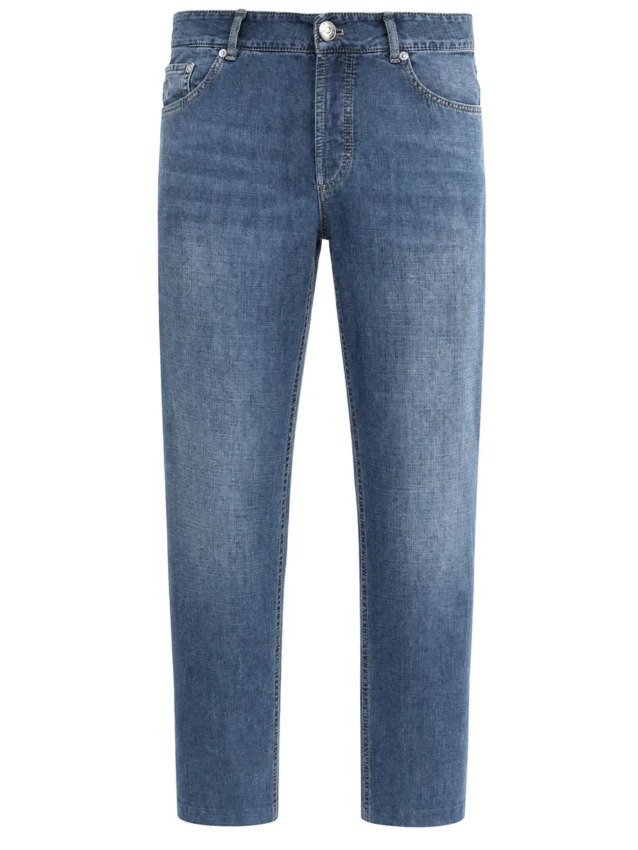 Джинсы Slim Fit хлопковые