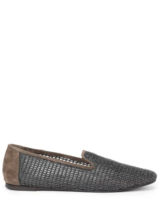 Лоферы из сетки BRUNELLO CUCINELLI