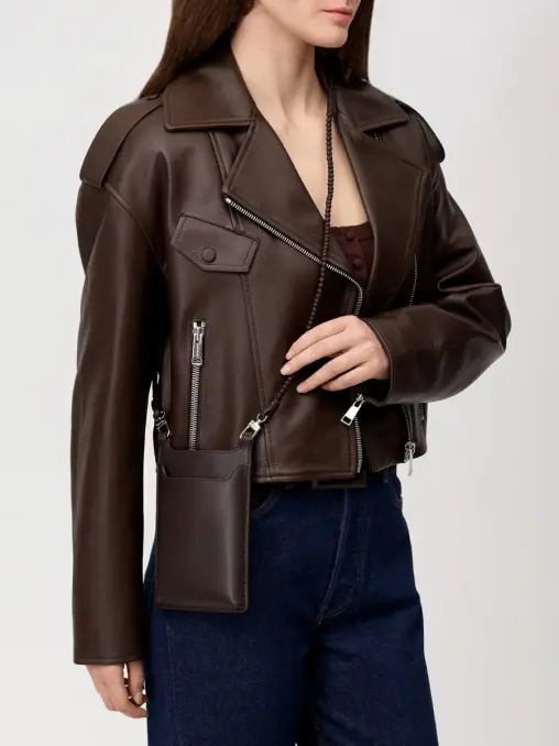 Сумка кожаная YVES SALOMON