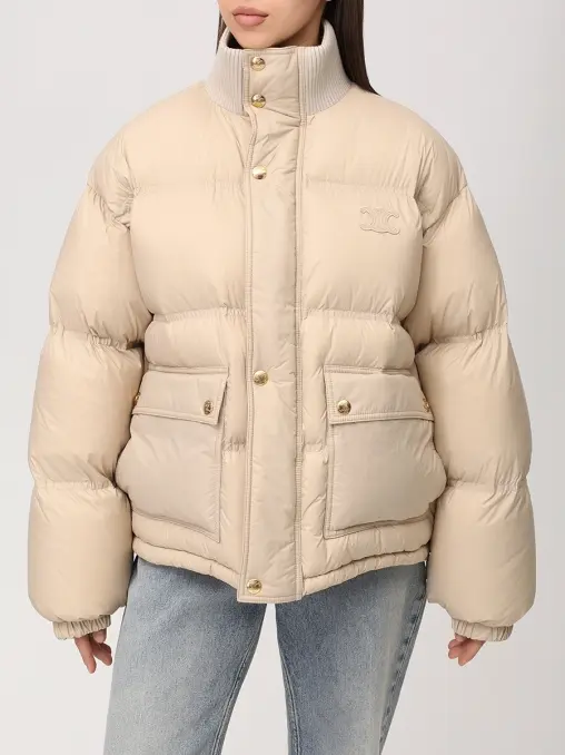 Пуховик стеганый CELINE
