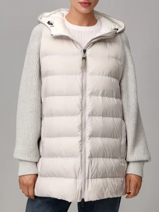 Куртка комбинированная BRUNELLO CUCINELLI