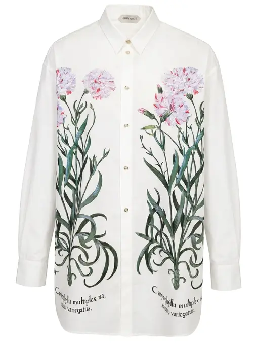 Рубашка хлопковая ALBERTA FERRETTI