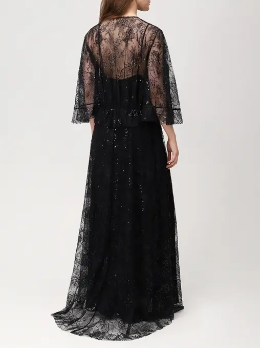 Платье кружевное ALBERTA FERRETTI