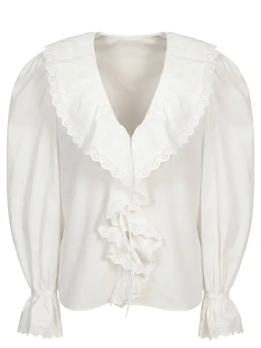 Блуза хлопковая ALBERTA FERRETTI