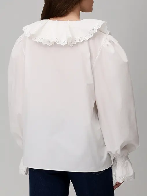Блуза хлопковая ALBERTA FERRETTI