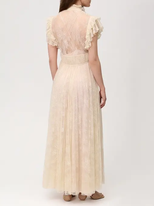 Платье кружевное ALBERTA FERRETTI