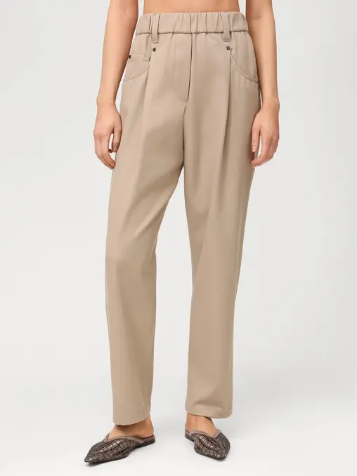 Брюки хлопковые BRUNELLO CUCINELLI