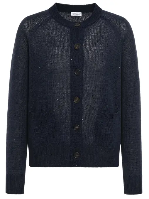 Кардиган льняной BRUNELLO CUCINELLI