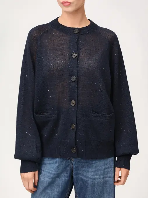 Кардиган льняной BRUNELLO CUCINELLI