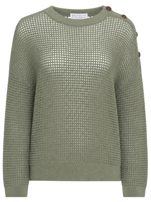 Джемпер хлопковый BRUNELLO CUCINELLI