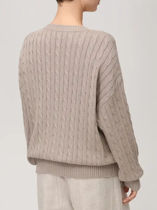 Джемпер хлопковый BRUNELLO CUCINELLI