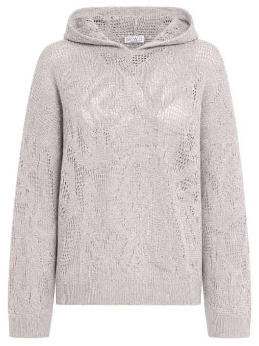 Худи льняное BRUNELLO CUCINELLI