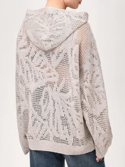 Худи льняное BRUNELLO CUCINELLI