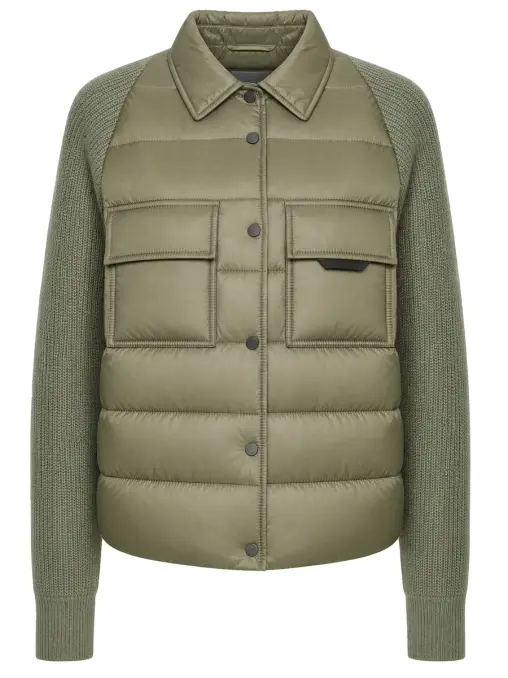 Куртка комбинированная BRUNELLO CUCINELLI