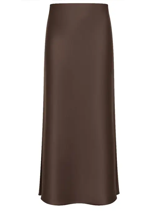 Юбка атласная BRUNELLO CUCINELLI