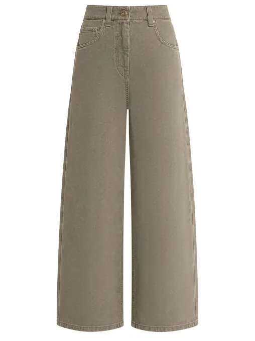 Джинсы хлопковые BRUNELLO CUCINELLI