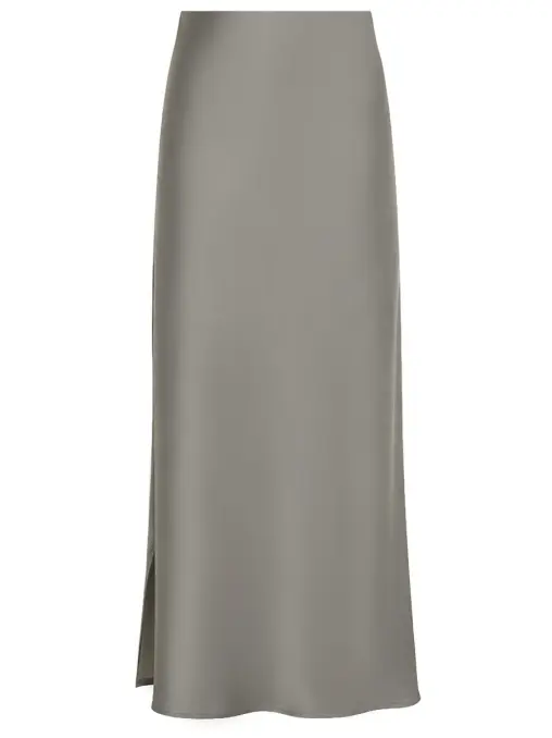 Юбка атласная BRUNELLO CUCINELLI