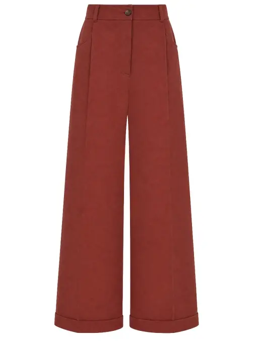 Брюки хлопковые BRUNELLO CUCINELLI