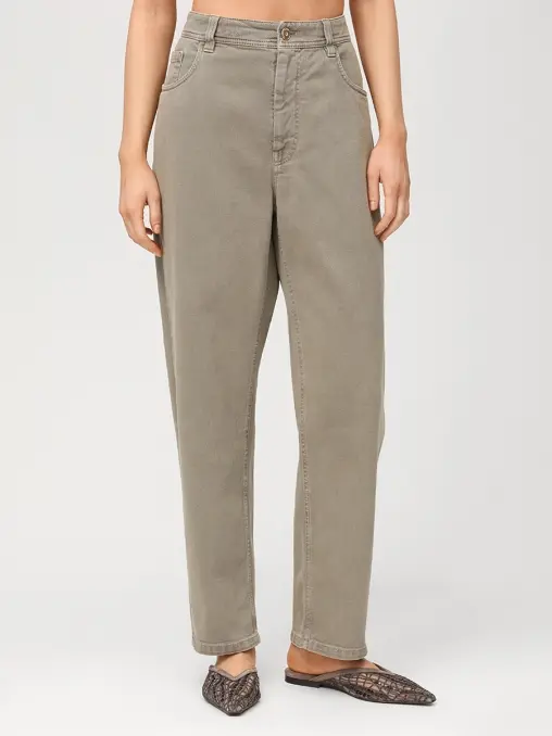 Джинсы хлопковые BRUNELLO CUCINELLI