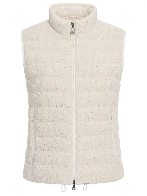 Жилет стеганый BRUNELLO CUCINELLI