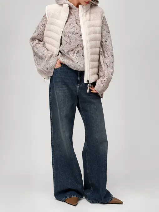 Жилет стеганый BRUNELLO CUCINELLI