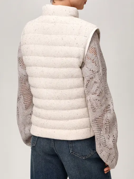 Жилет стеганый BRUNELLO CUCINELLI