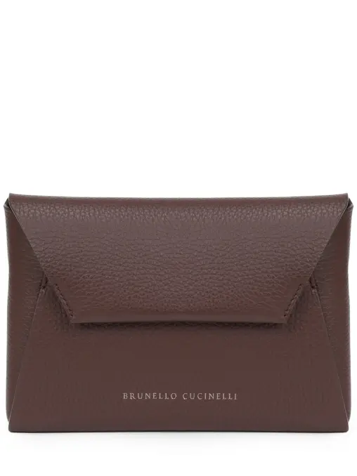 Клатч кожаный BRUNELLO CUCINELLI