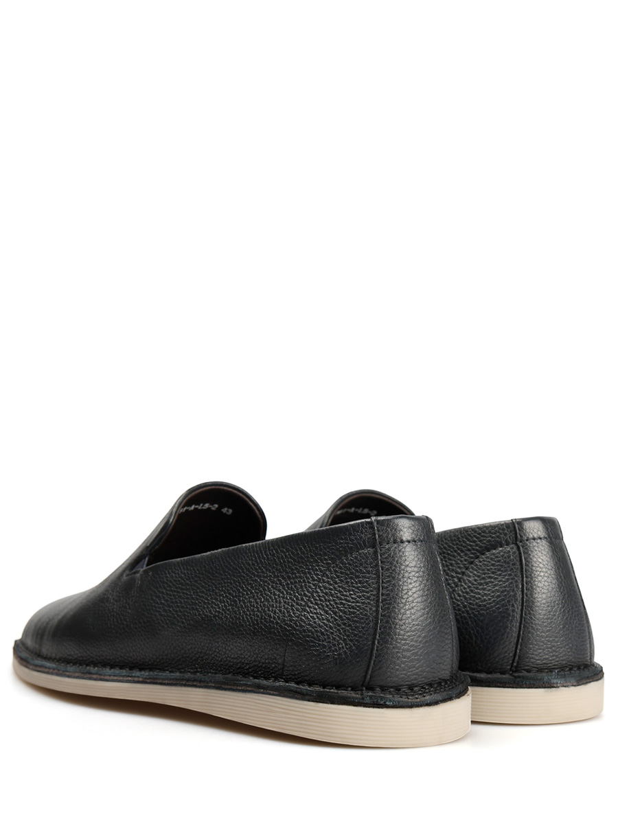 Слипоны кожаные