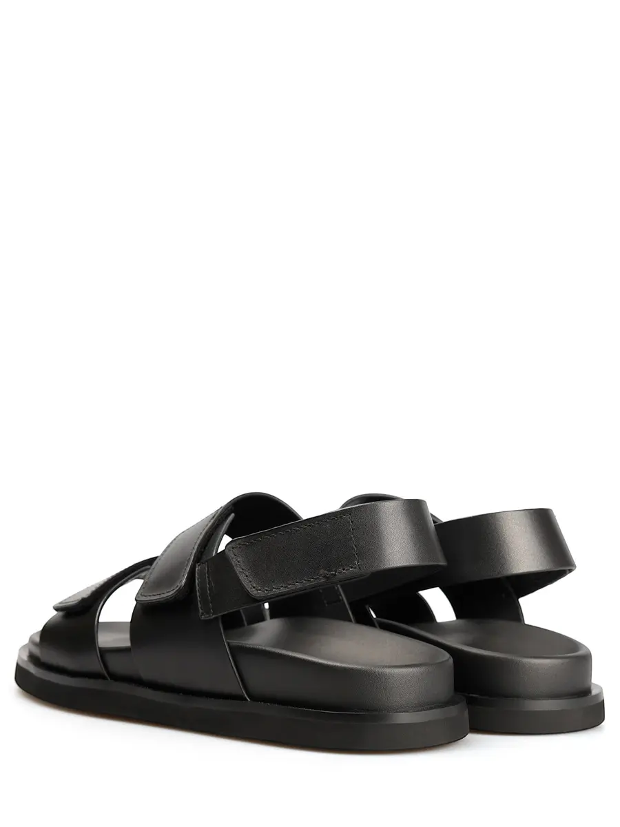 Сандалии кожаные