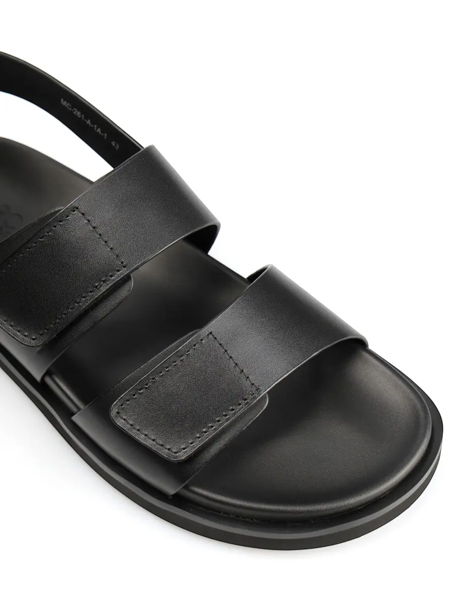 Сандалии кожаные