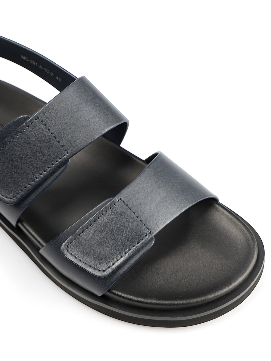 Сандалии кожаные