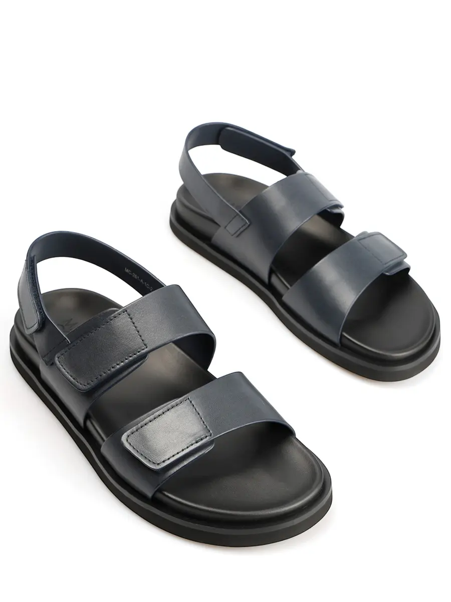 Сандалии кожаные