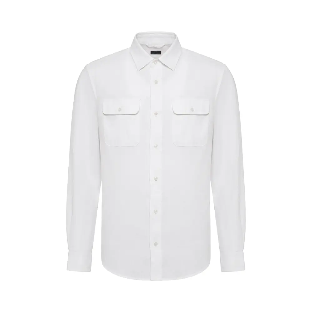 Рубашка Regular Fit льняная