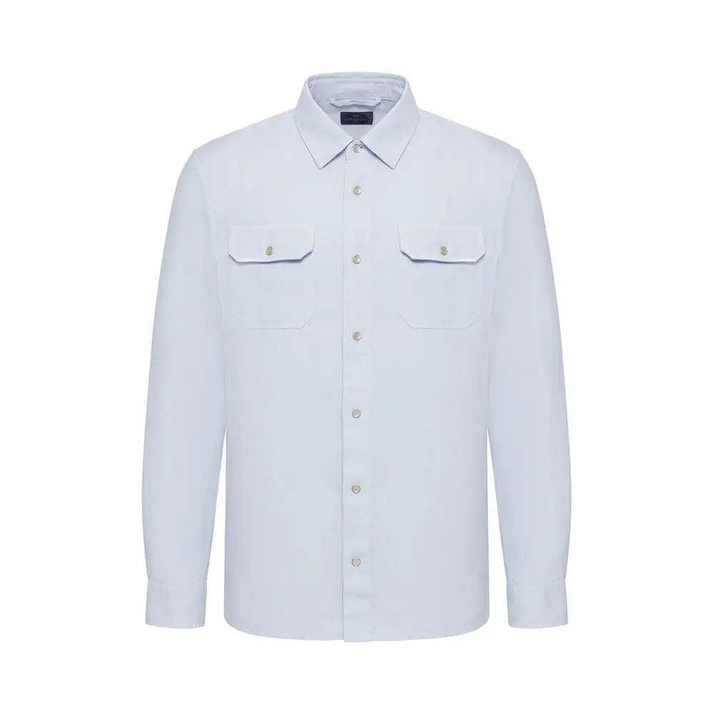 Рубашка Regular Fit льняная