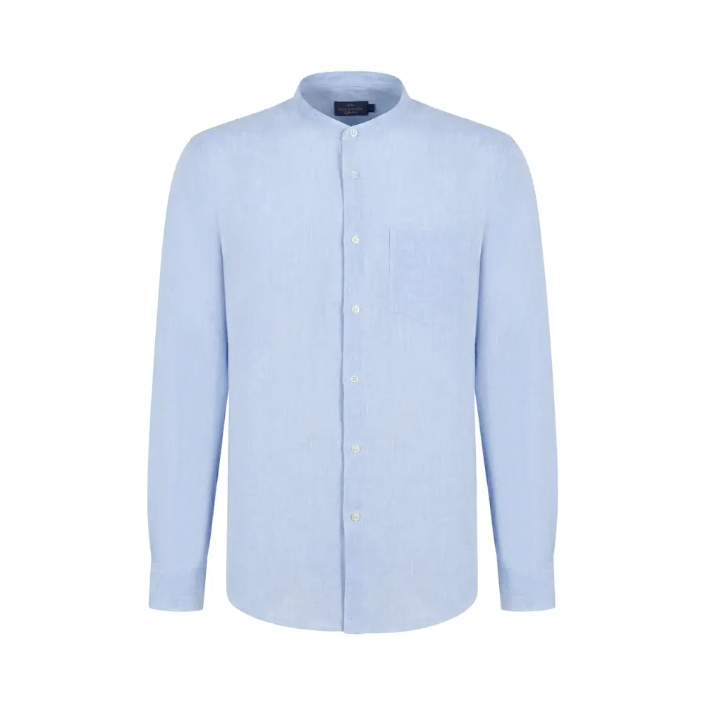 Рубашка Regular Fit льняная