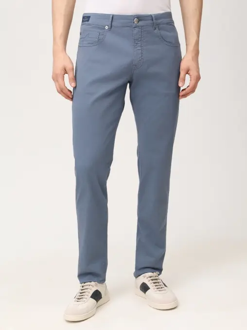 Брюки Regular Fit из хлопка и лиоцелла PAUL & SHARK