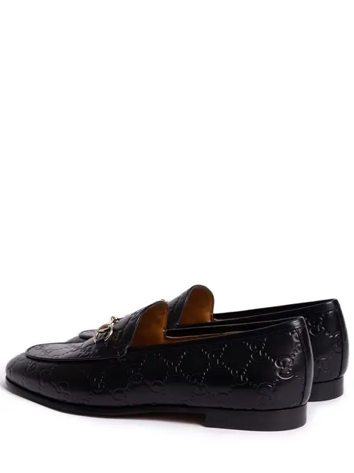 Лоферы кожаные GUCCI