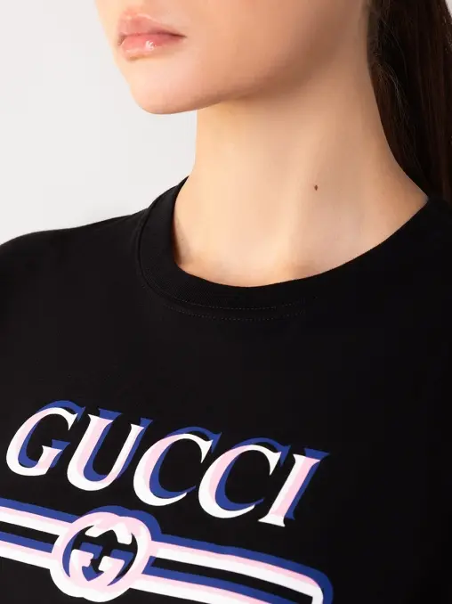 Футболка хлопковая GUCCI