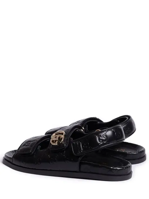 Сандалии кожаные GUCCI