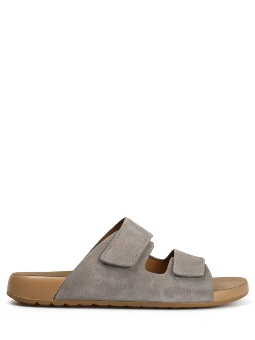 Шлепанцы замшевые MARC CONY