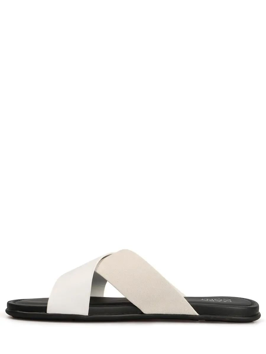 Шлепанцы кожаные