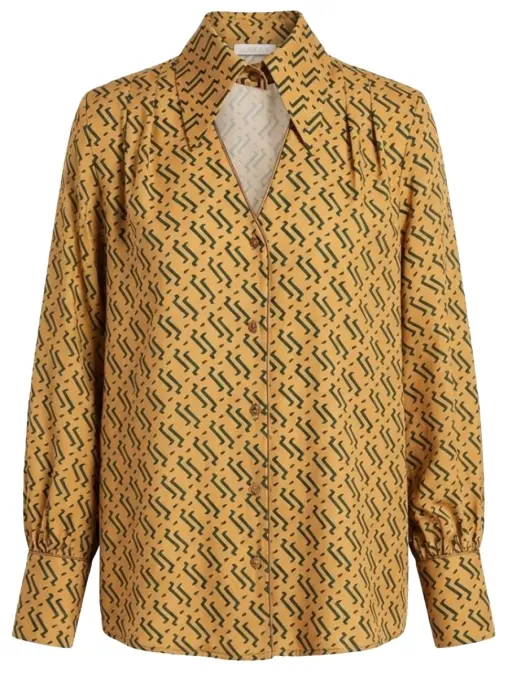 Блуза шелковая AMMONIT