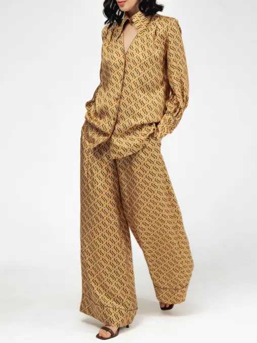 Блуза шелковая AMMONIT