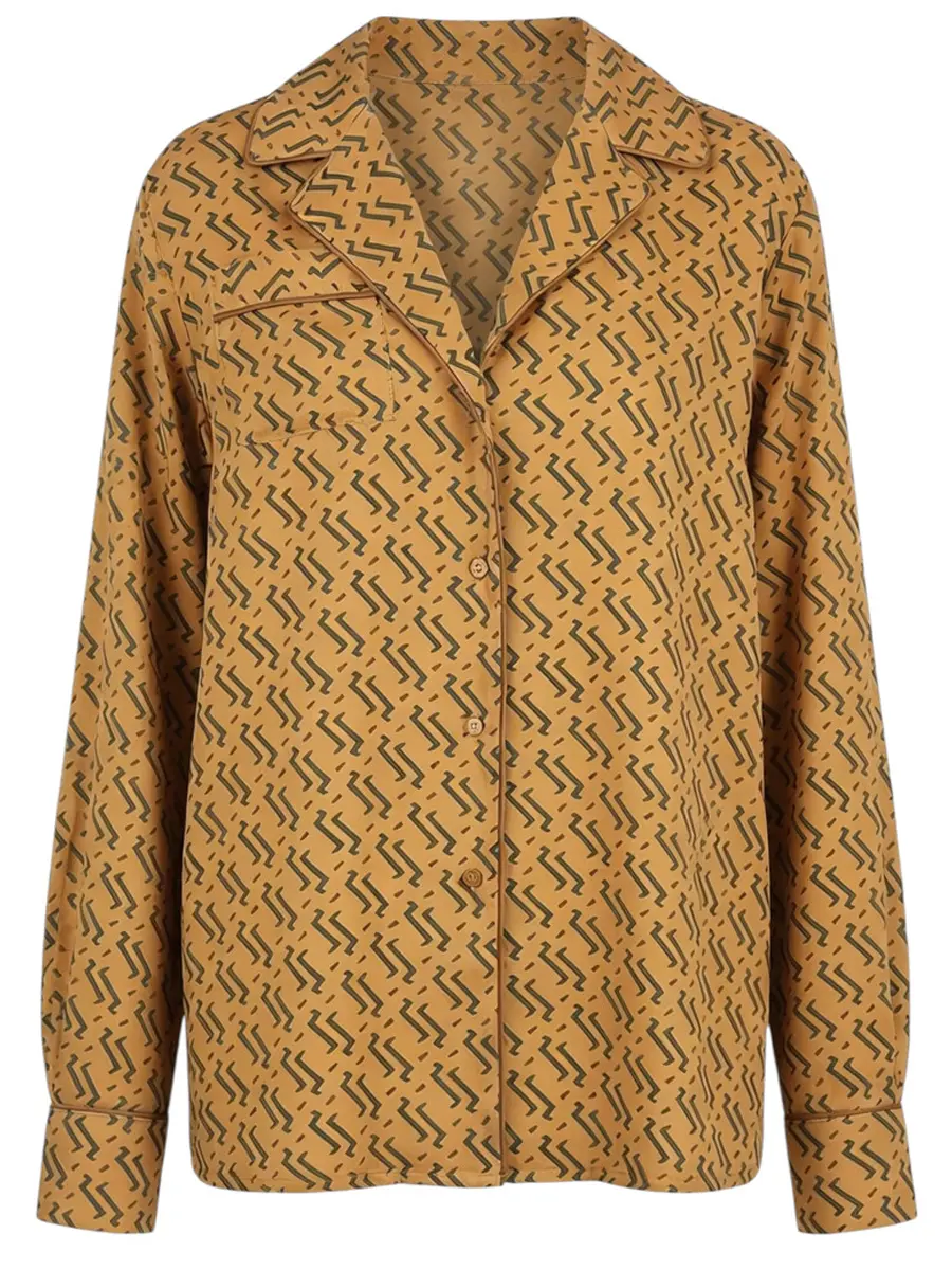 Блуза шелковая