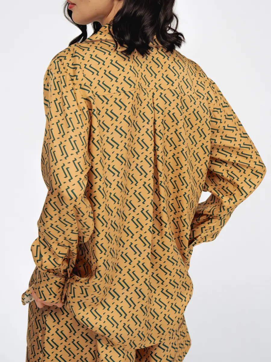 Блуза шелковая