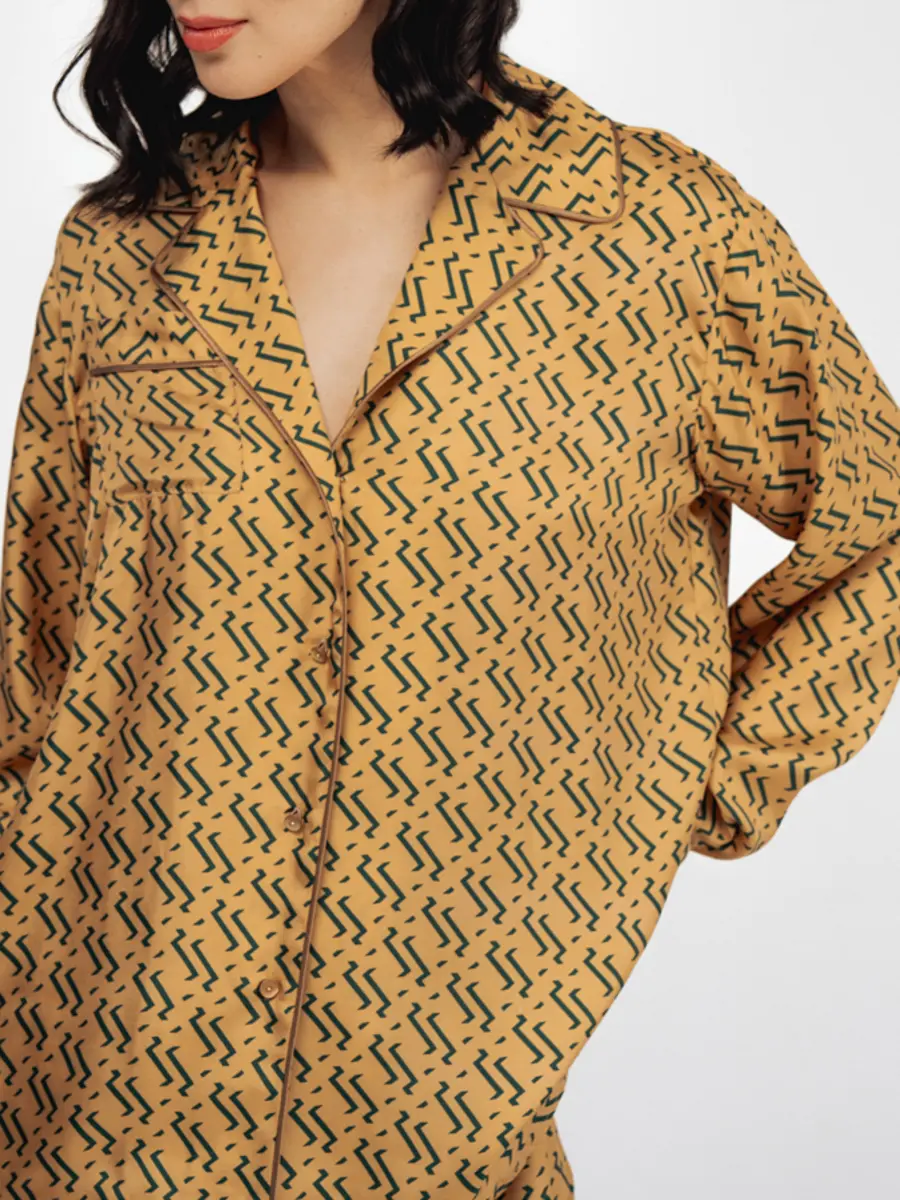 Блуза шелковая