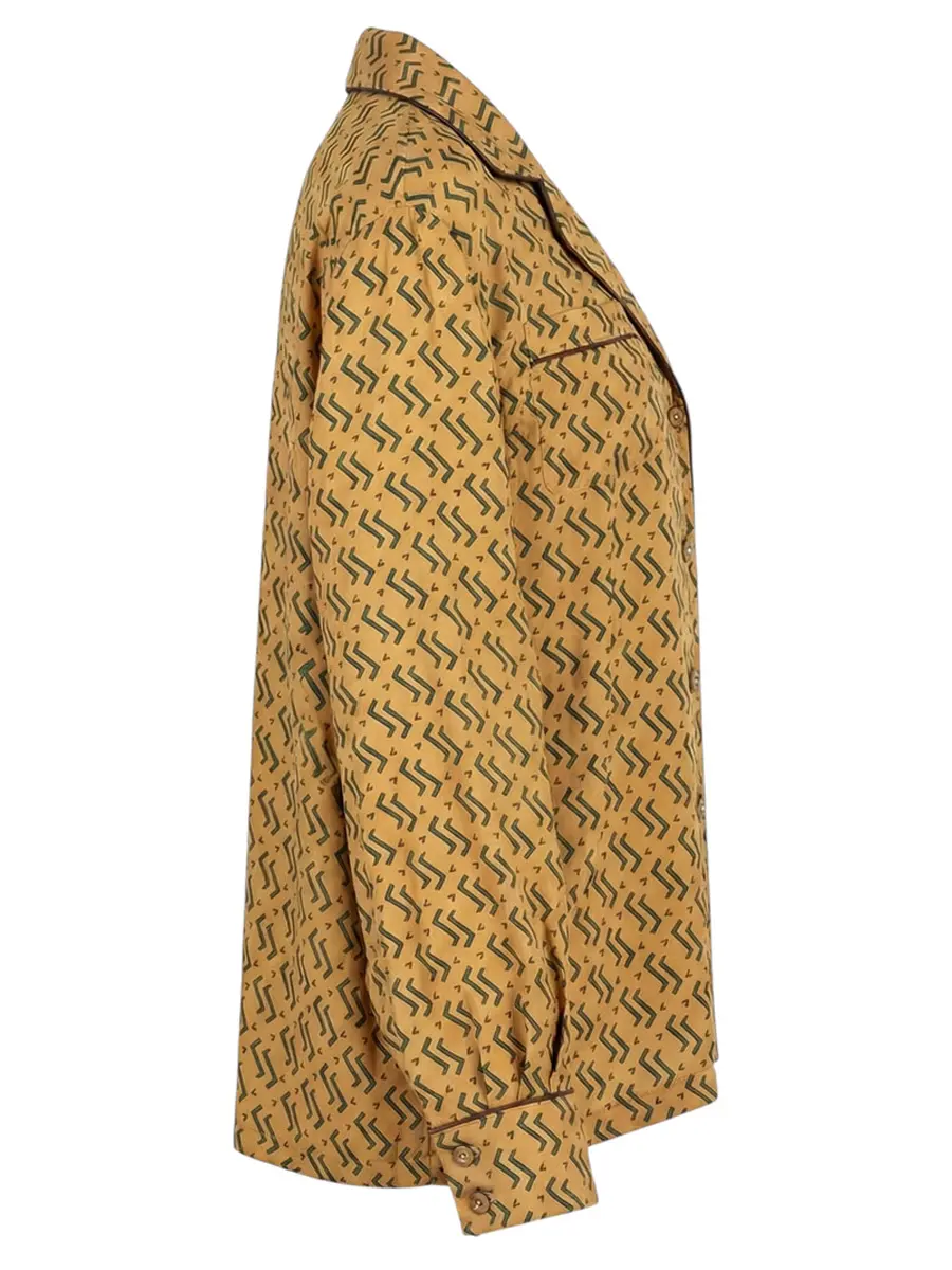 Блуза шелковая