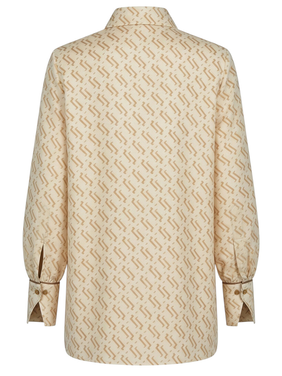 Блуза шелковая